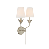 Broche 2 Light Sconce