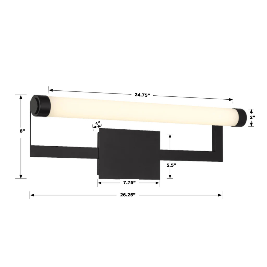 Clinton Integrated LED Picture/Vanity Light