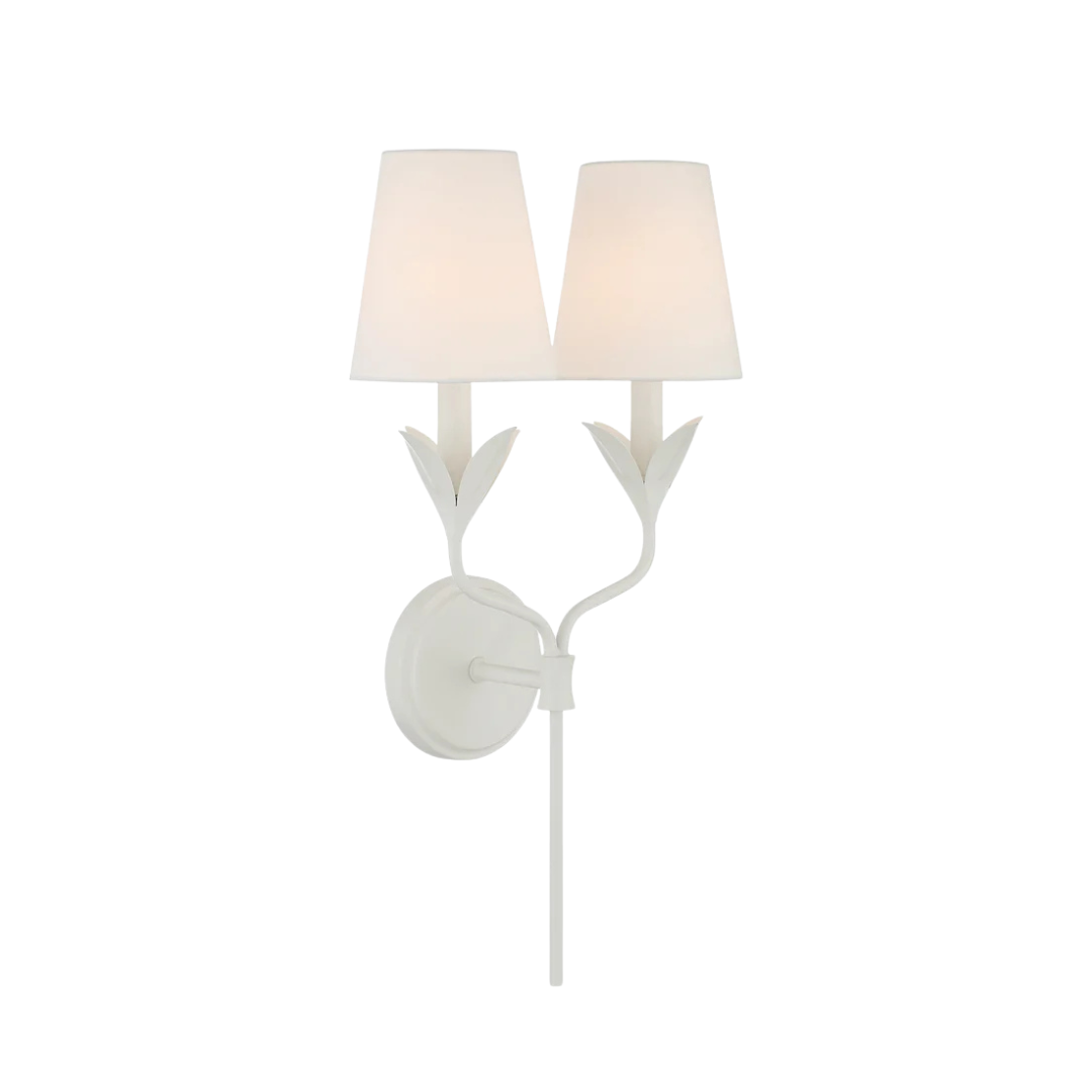 Broche 2 Light Sconce
