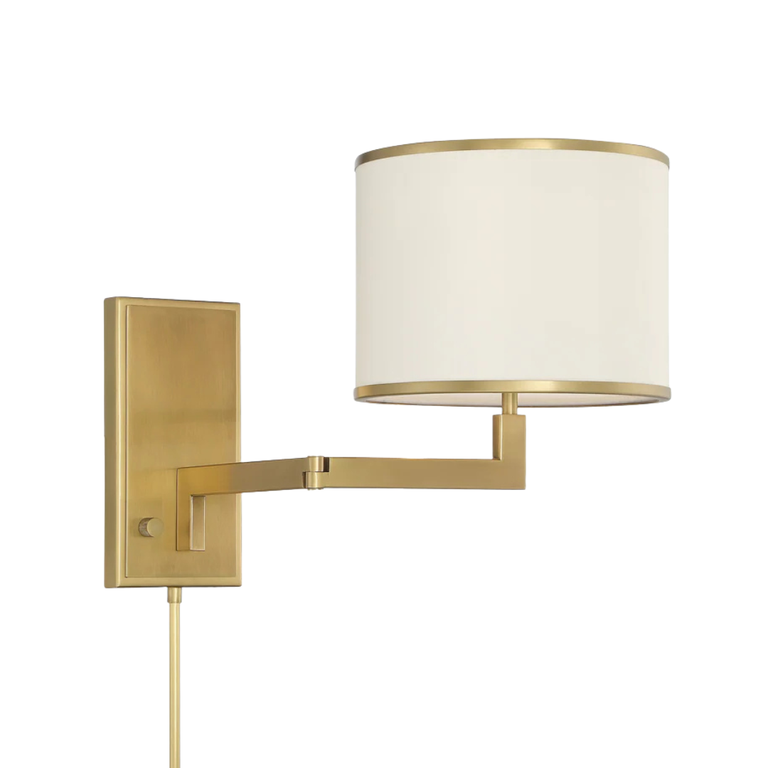 Madison 1 Light Swing Arm Sconce