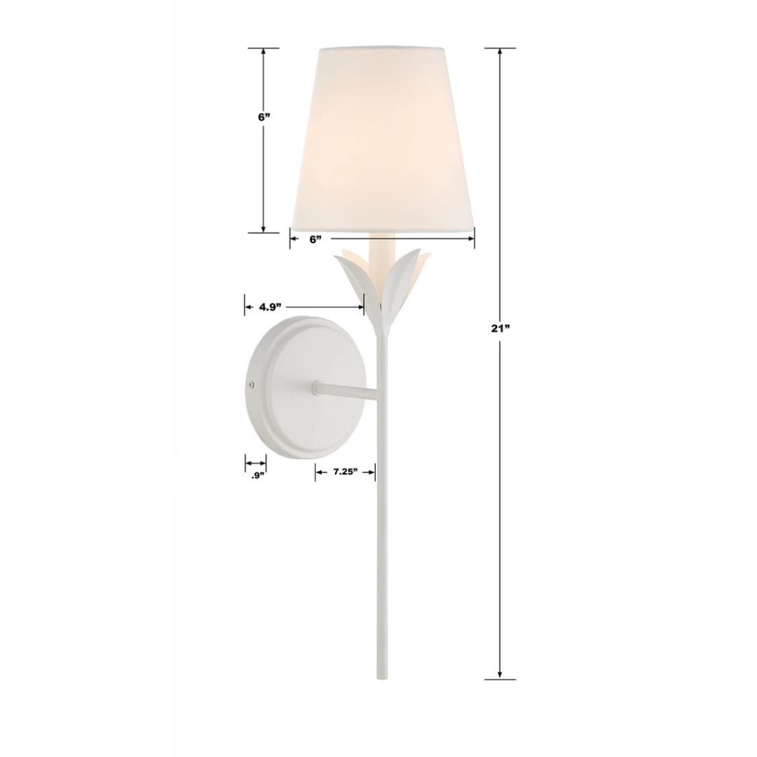 Broche 1 Light Sconce I