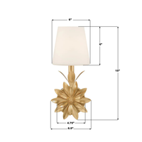 Broche 1 Light Sconce II