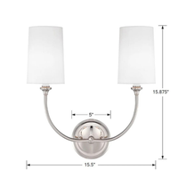 Libby Langdon Sylvan 2 Light Sconce