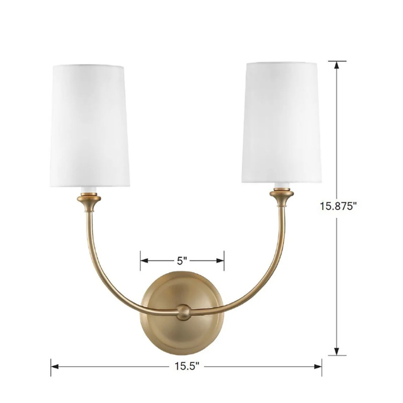 Libby Langdon Sylvan 2 Light Sconce