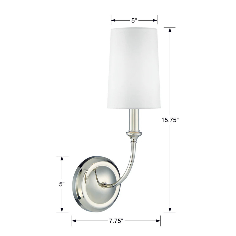 Libby Langdon Sylvan 1 Light Sconce [Tall Shade]
