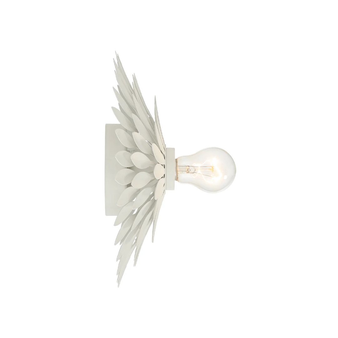 Broche 1-Light Florette Sconce