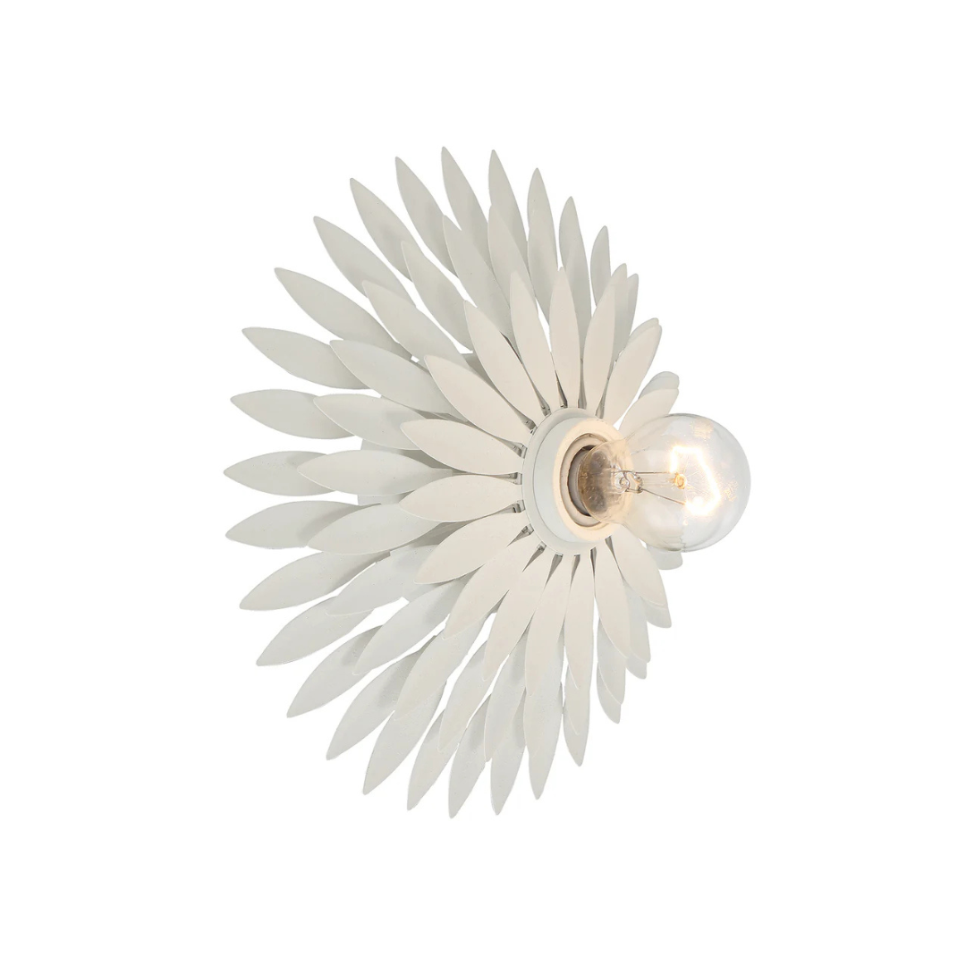 Broche 1-Light Florette Sconce