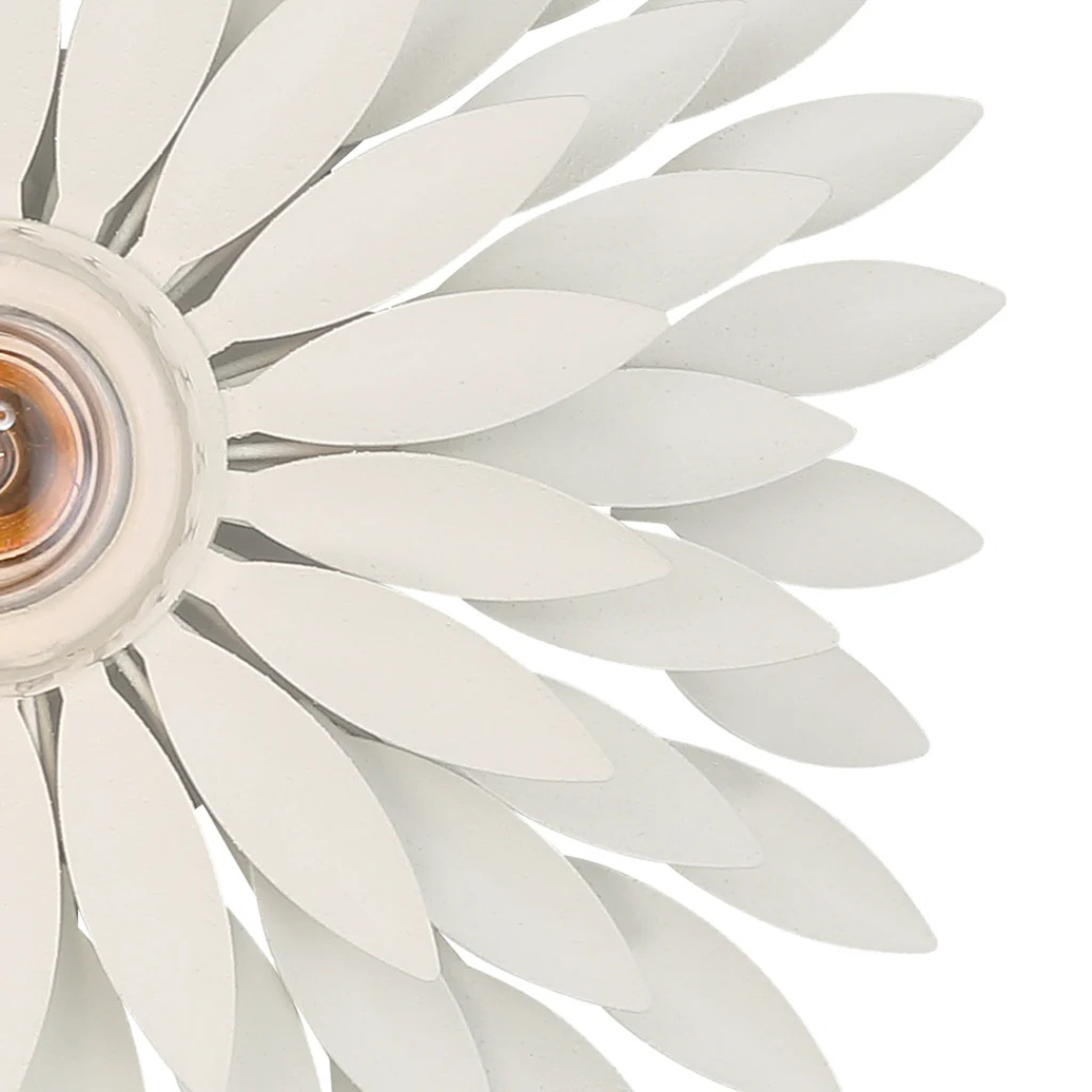 Broche 1-Light Florette Sconce