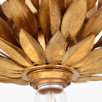 Broche 1-Light Florette Sconce