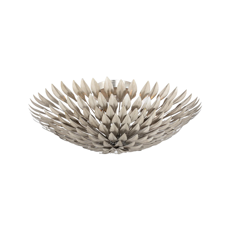 Broche 6 Light Florette Semi Flush