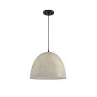 1-Light Concrete Pendant