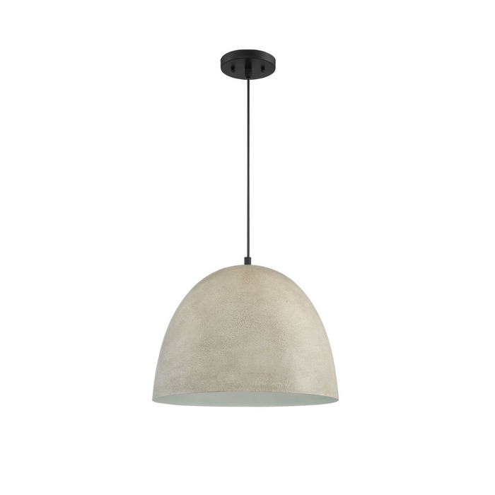 1-Light Concrete Pendant