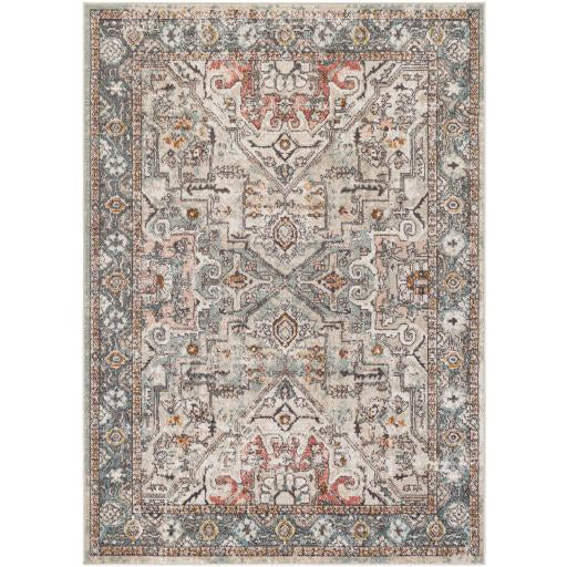 Brick/Charcoal Ankara Rug