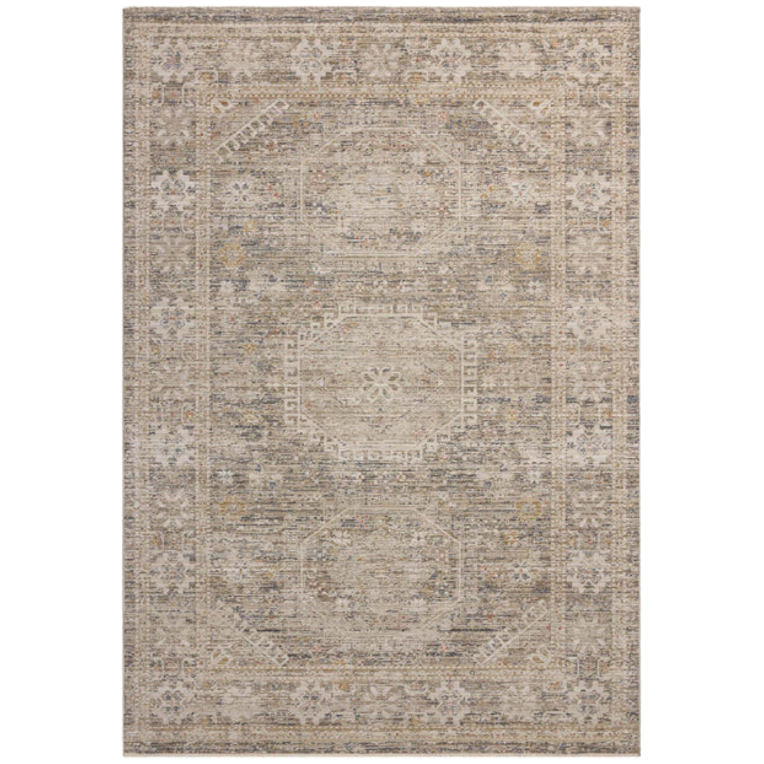 Ida IDA-01 (CJ) Taupe/Multi Rug