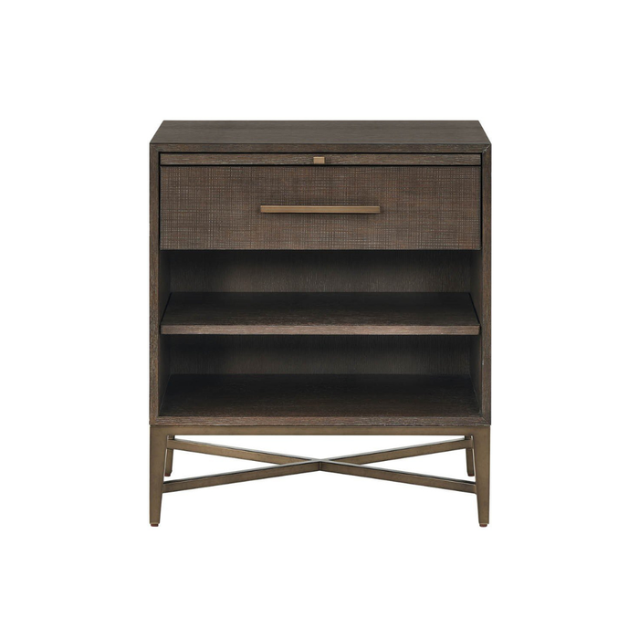 Milo 1-Drawer Charging Nightstand