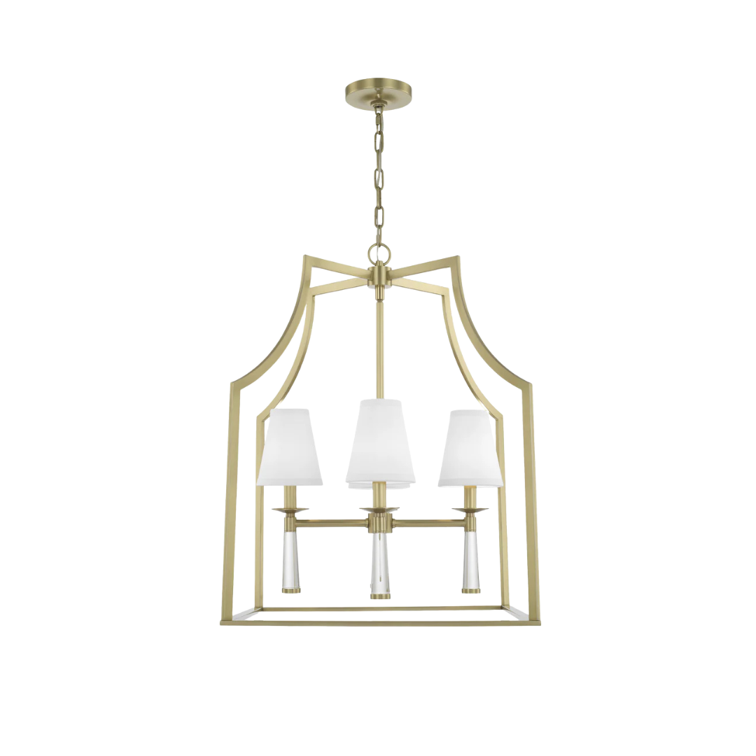 Baxter 4 Light Lantern Chandelier