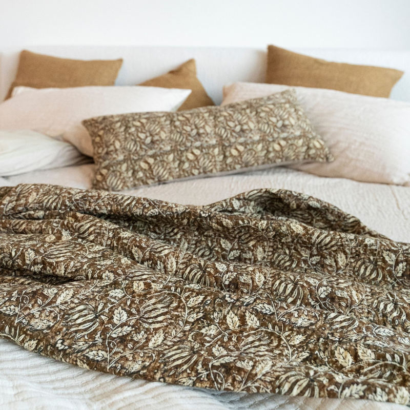 Willow Kantha Blanket