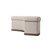 Cedric Curved Dining Bench