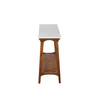 Aimon Marble Top Console Table