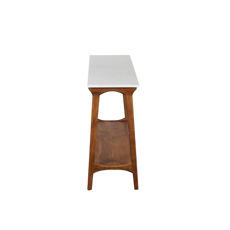 Aimon Marble Top Console Table