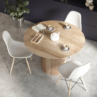 Cylinder Round Dining Table