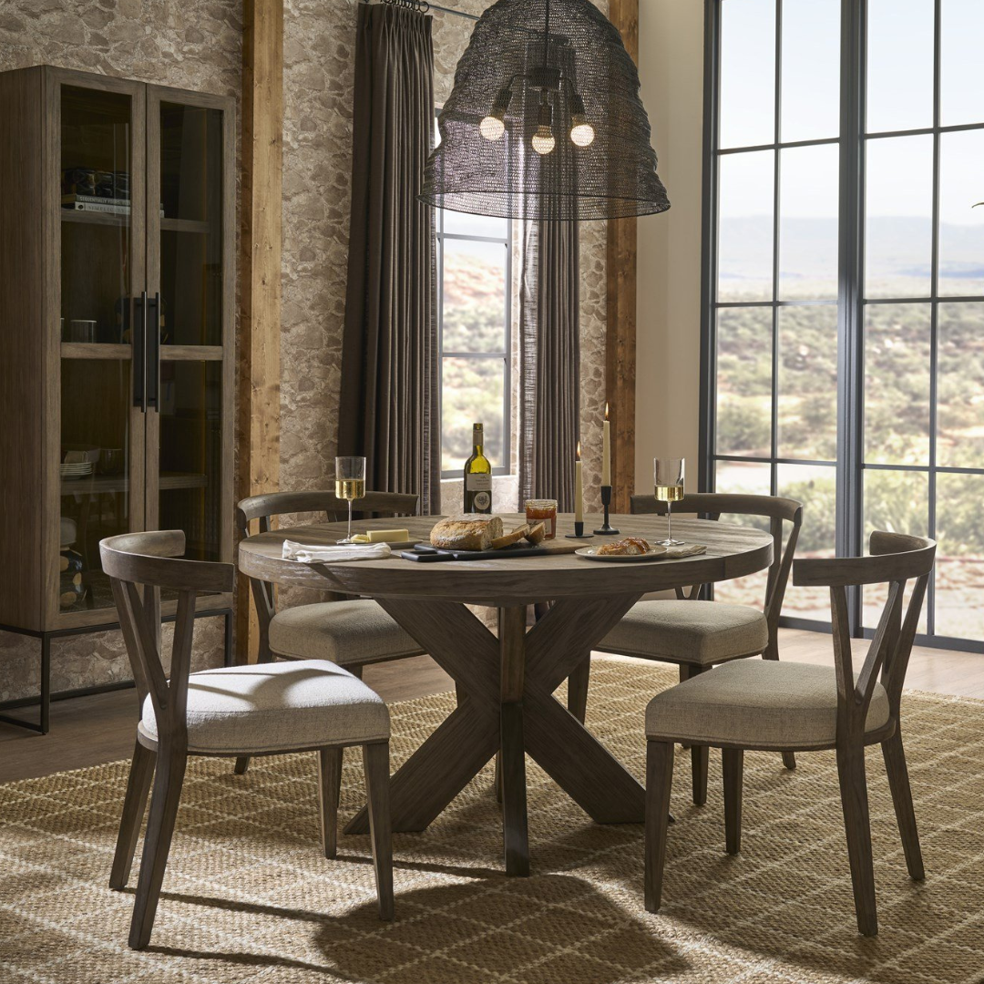 Danelle Round Extension Dining Table