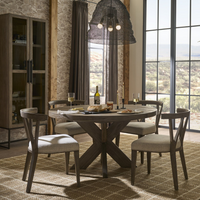 Danelle Round Extension Dining Table