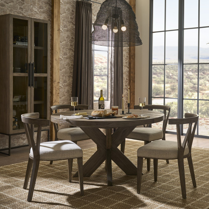 Danelle Round Extension Dining Table