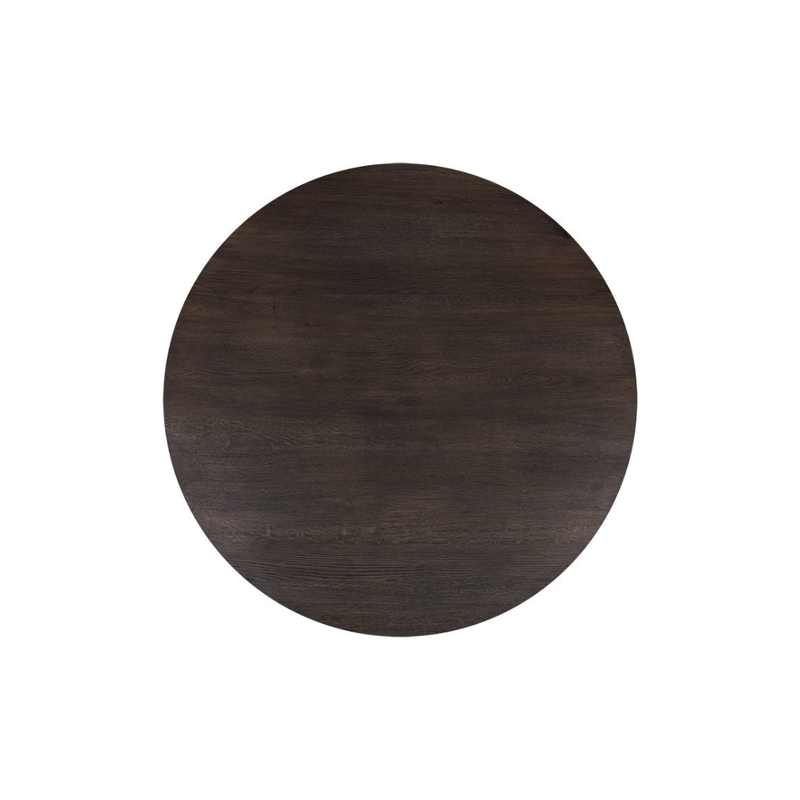 Eleanor 54" Round Dining Table [Dark Brown]