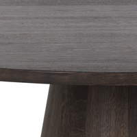 Eleanor 54" Round Dining Table [Dark Brown]