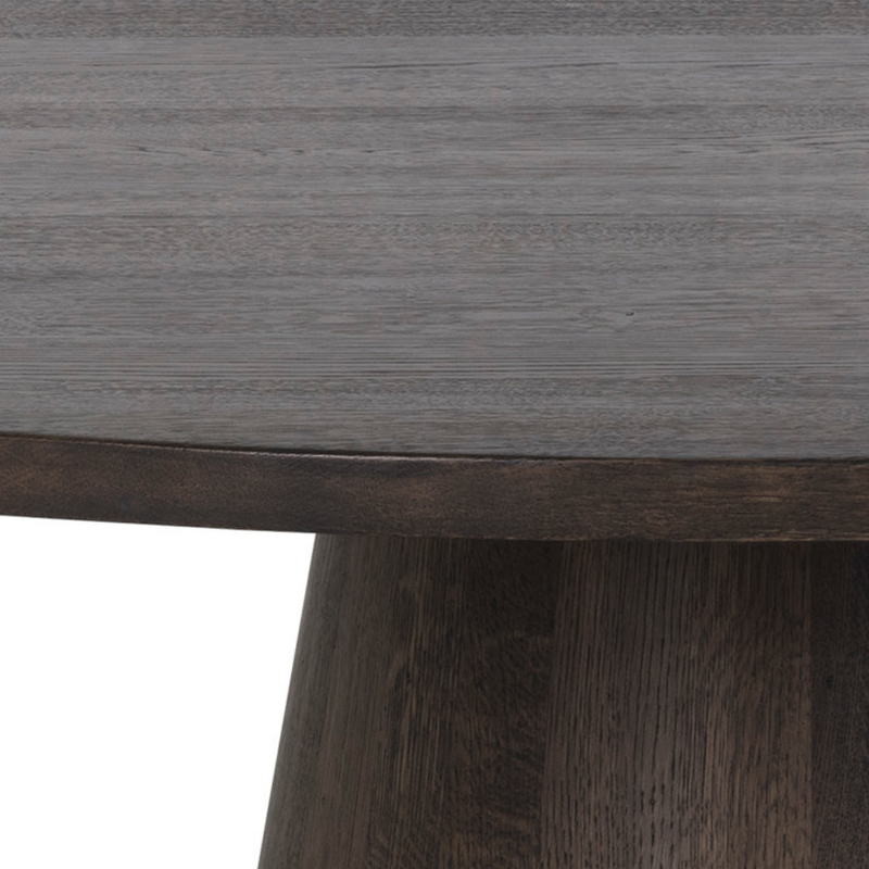 Eleanor 54" Round Dining Table [Dark Brown]
