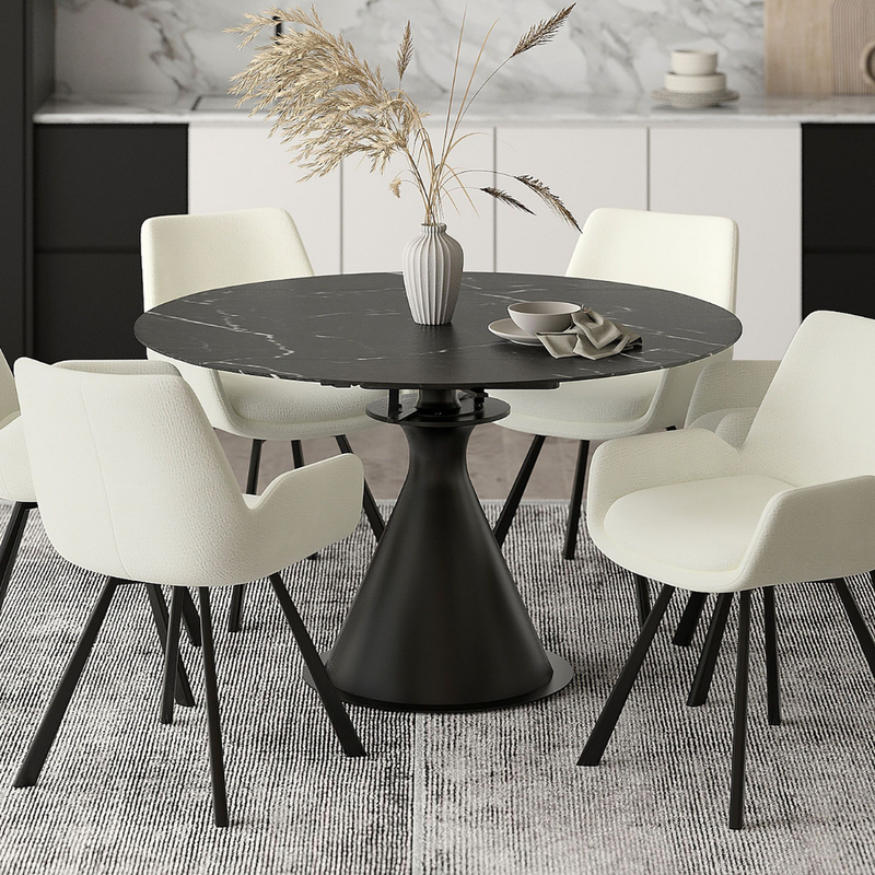 Calisto Pedestal Extension Dining Table