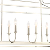 Libby Langdon Sylvan 8 Light Linear Chandelier