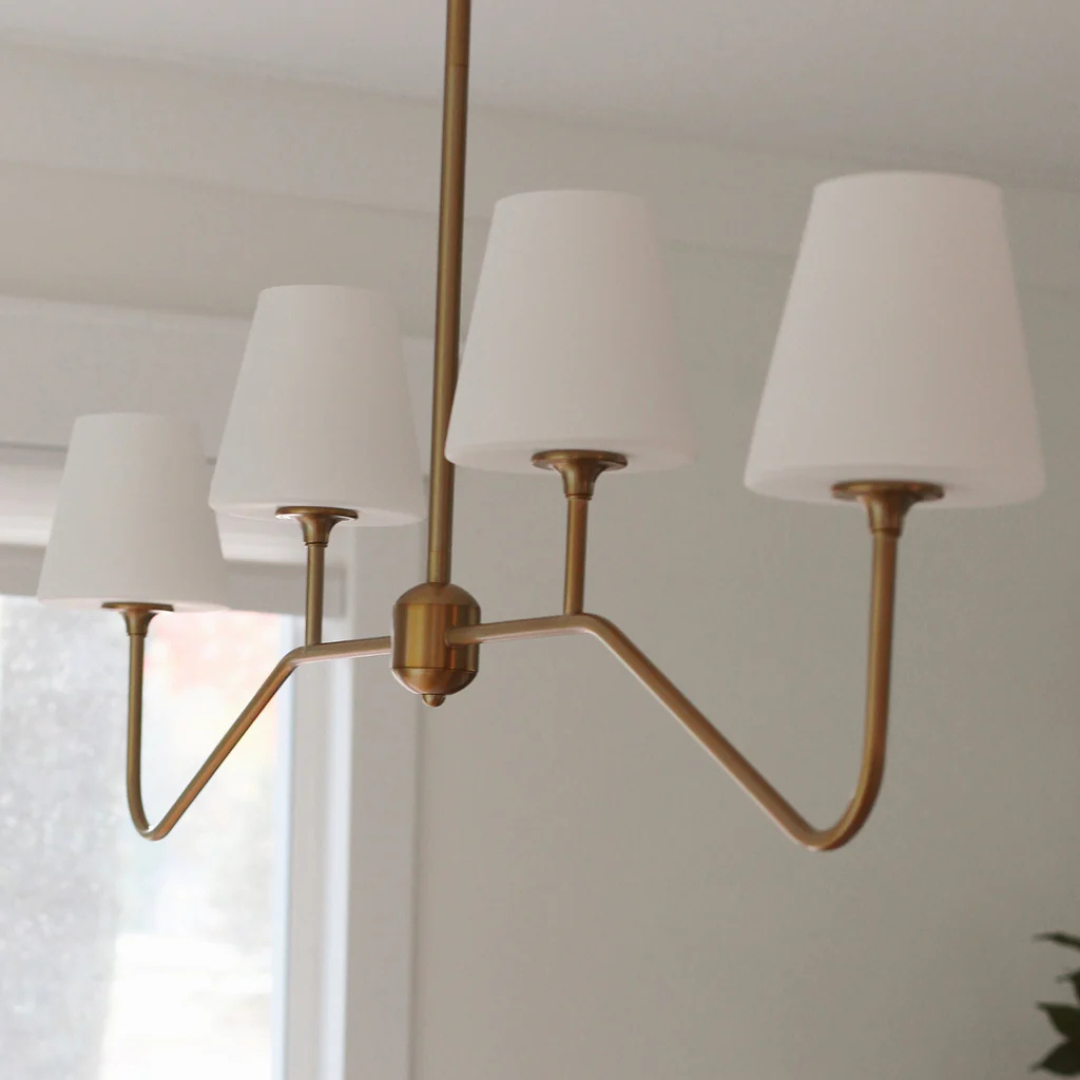 Keenan 4 Light Linear Chandelier