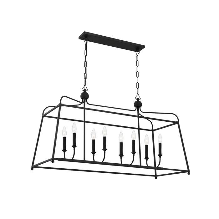 Libby Langdon Sylvan 8 Light Linear Chandelier