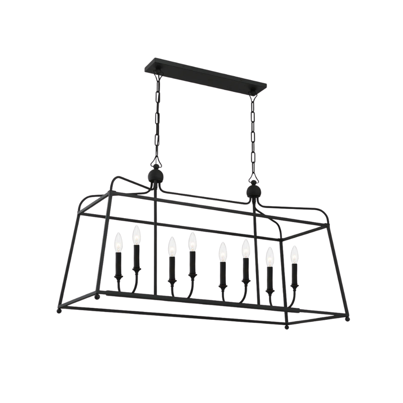 Libby Langdon Sylvan 8 Light Linear Chandelier