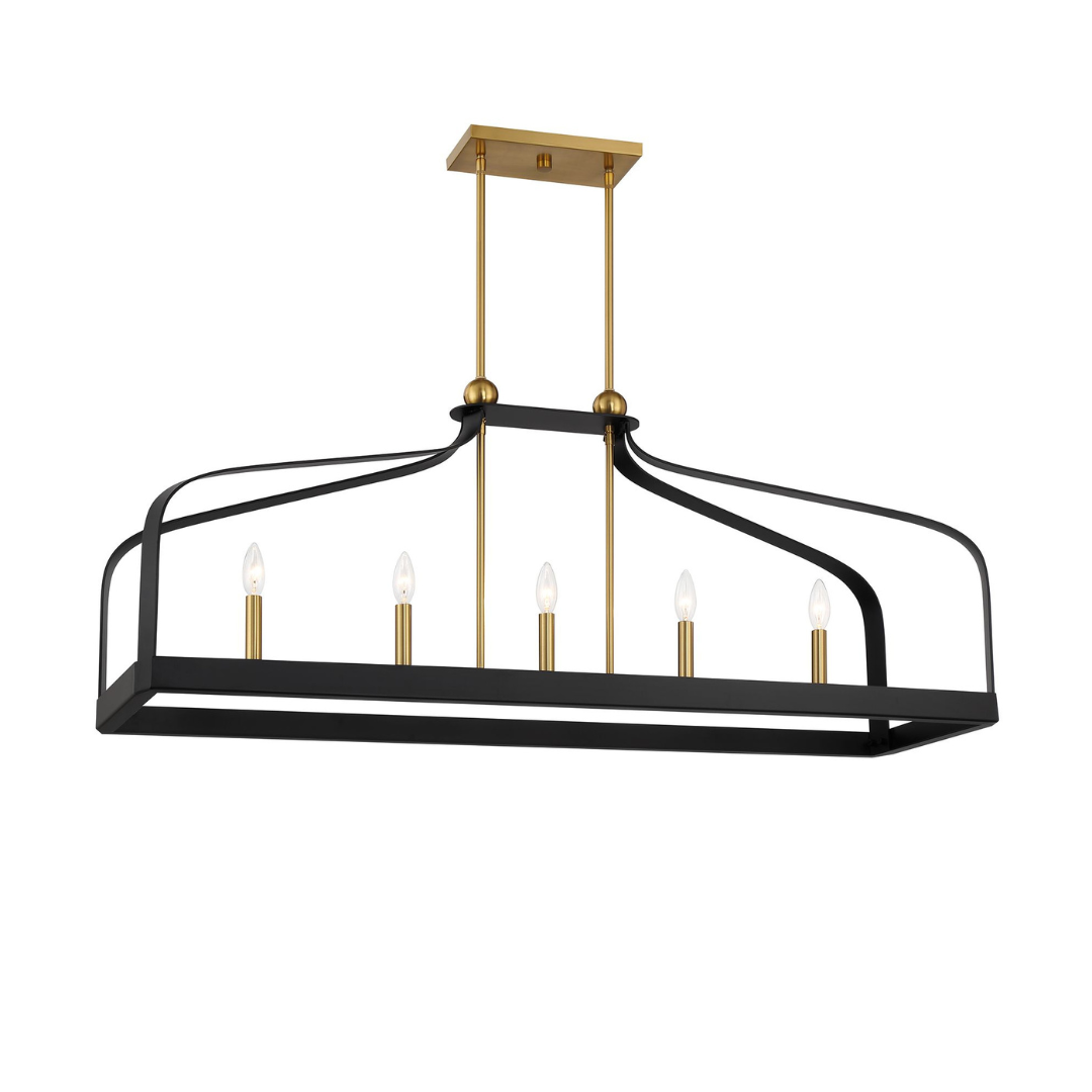 Sheffield 5-Light Linear Chandelier