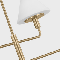 Mendota 4-Light Linear Chandelier