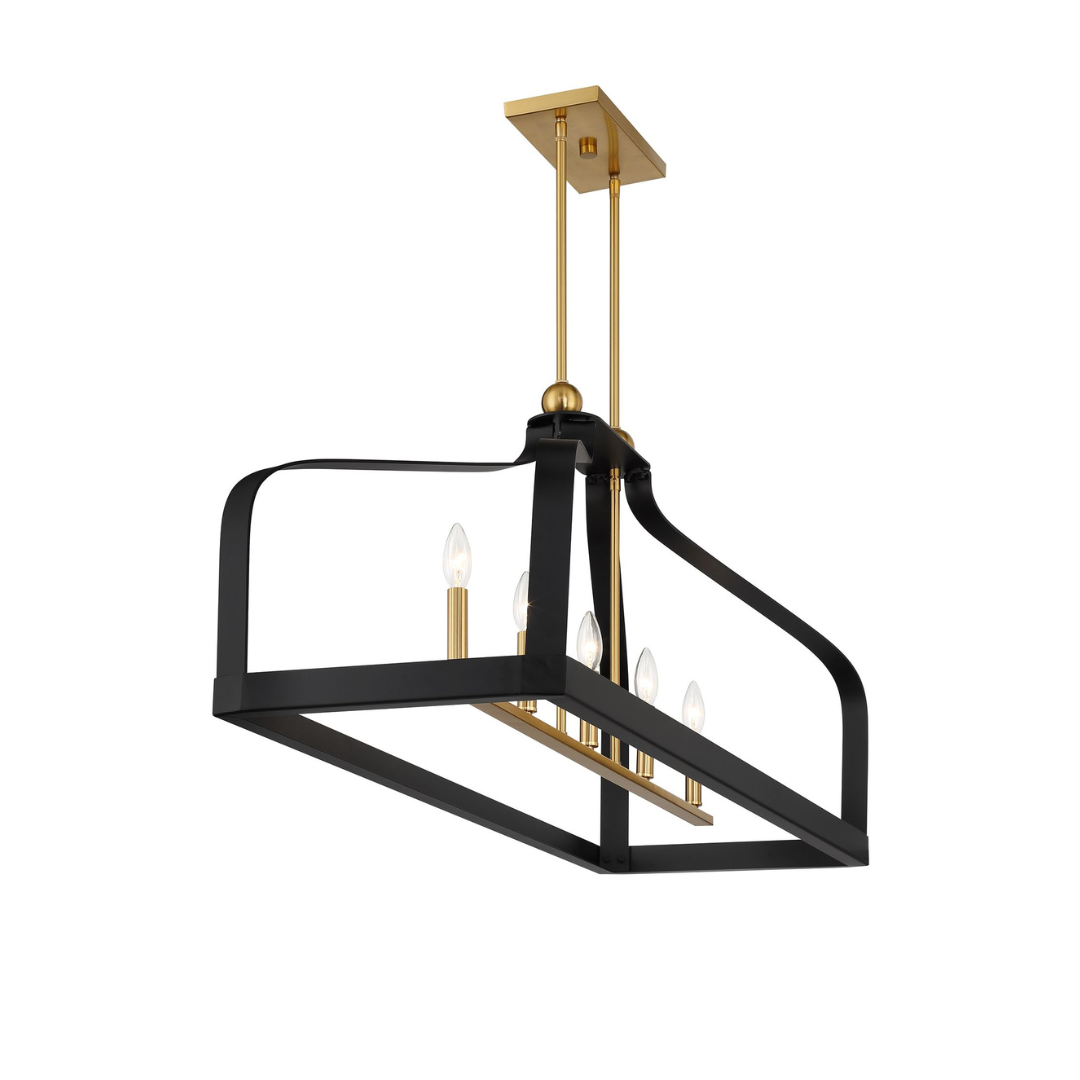 Sheffield 5-Light Linear Chandelier