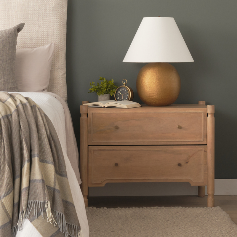 Phil 2-Drawer Accent Cabinet