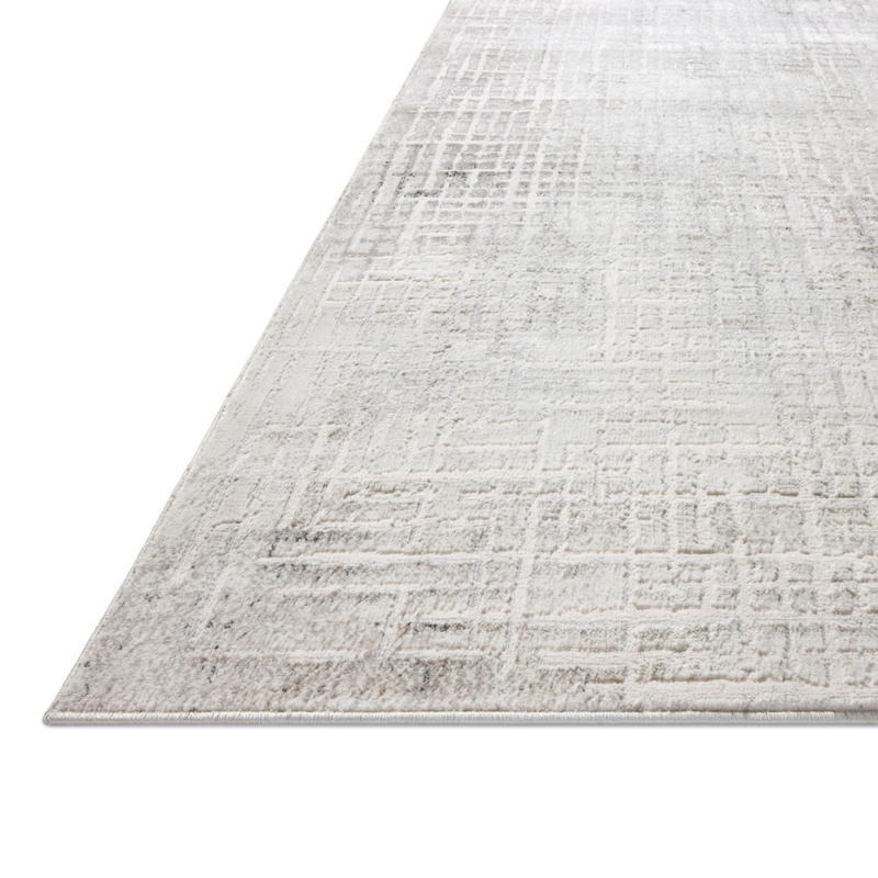 Hollis HOL-03 Ivory/Stone Rug