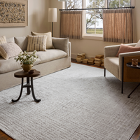 Hollis HOL-03 Ivory/Stone Rug