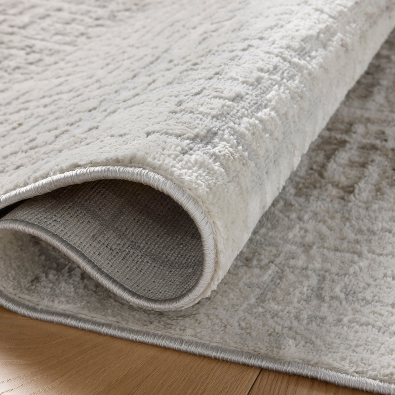 Hollis HOL-03 Ivory/Stone Rug