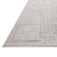 Hollis HOL-01 Grey/Ivory Rug
