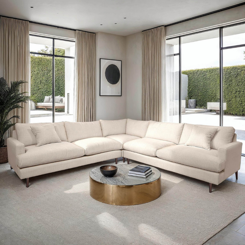 Martha L-Shape Sectional [Custom Options Available]