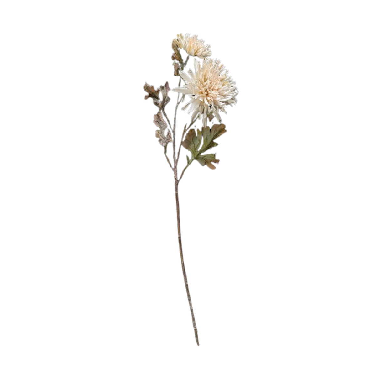 Real Touch Dahlia Spray [Cream]