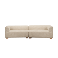 Warner 2-Piece Sofa Set [Beige]