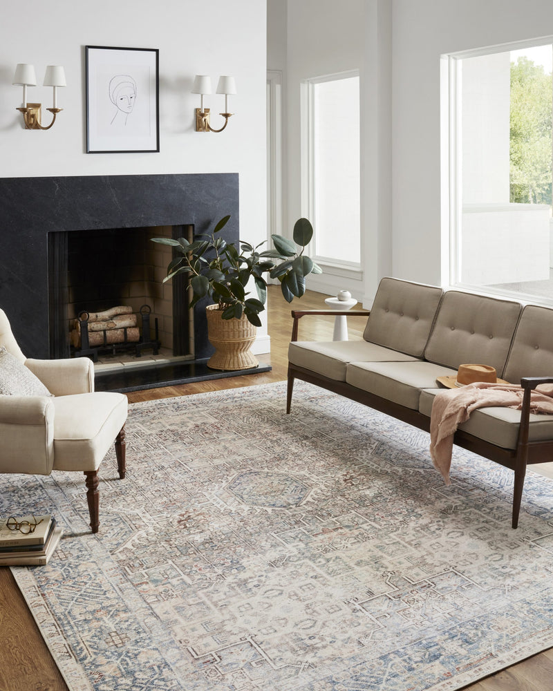 Jules JUL-07 (CJ) Natural/Ocean Rug