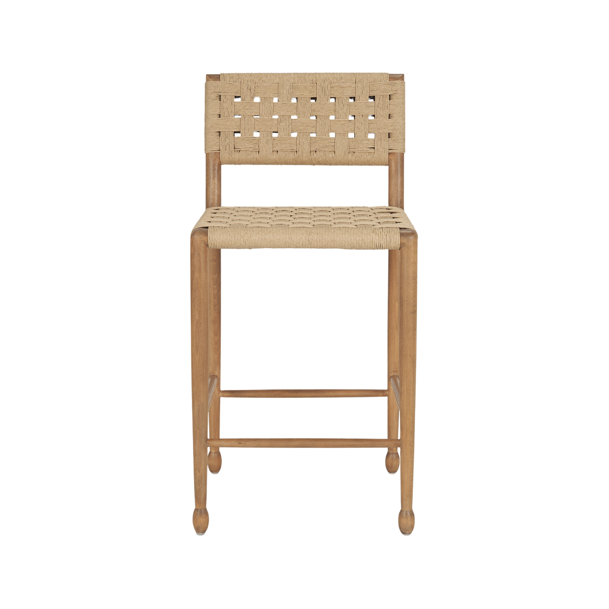 Brinley Paper Rope Counter Stool