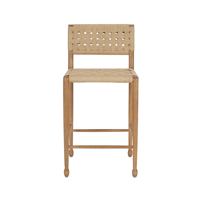 Brinley Paper Rope Counter Stool